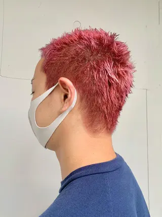 メンズ もにか🌞原宿/渋谷 🌝ブリーチカラーのヘアスタイル