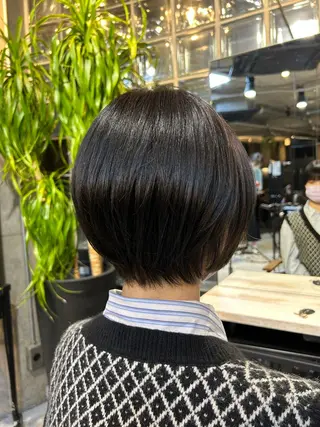 ショート 大橋 美咲のヘアスタイル