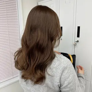 セミロング 似合わせ/ベージュ /レイヤー/りほ🤍のヘアスタイル