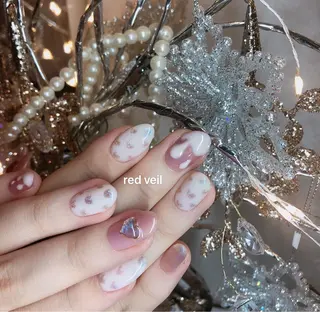 ミディアム ネイル 長さ出し専門 nynaのネイルデザイン