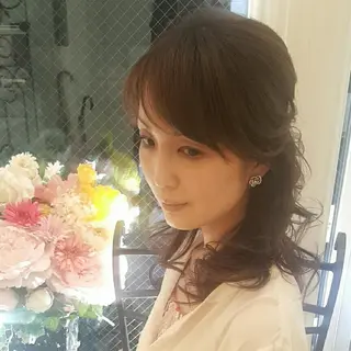 ヘアアレンジ ミディアム leibz.co所属・Furuta Yukikoのヘアスタイル