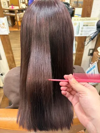 カラー 三宅/透明感 カラー✨のヘアスタイル