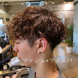 ショート パーマ メンズ ✂︎メンズ特化✂︎ 竹内貴則のヘアスタイル