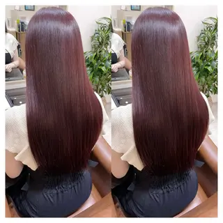 ロング カラー 村山 茉衣のヘアスタイル