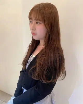 ロング カラー riria/ボブ /ブラウンカラー🎀のヘアスタイル