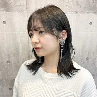 ミディアム カラー channel所属・Natsumi ❤︎のヘアスタイル