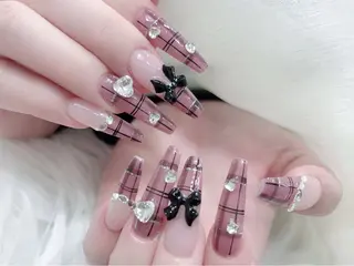 ネイル MoMoA Nail ネイル長さ出し専門店のネイルデザイン