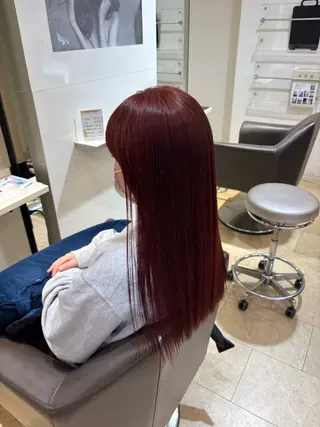 ロング カラー あいり 福岡美容師のヘアスタイル