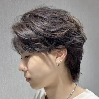 ショート パーマ メンズ フェザーパーマ職人 🪶ryosukeのヘアスタイル