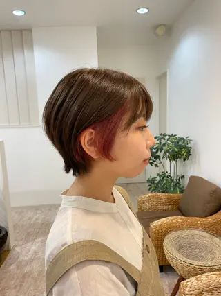 カラー Soleil所属・ボブ/艶髪 soleilrukaのヘアスタイル
