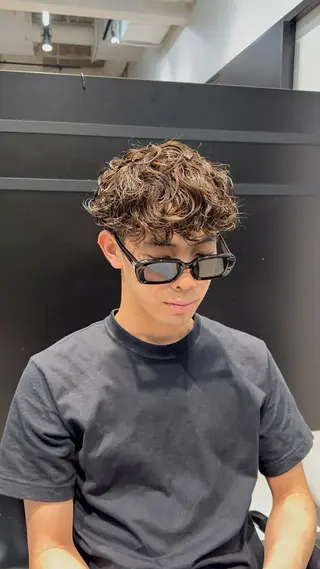 パーマ メンズ 【メンズ特化美容師】 岩城　昇悟のヘアスタイル