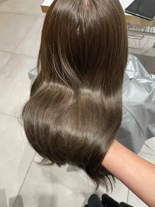 セミロング 顔周り/レイヤー🎀 natsumiのヘアスタイル