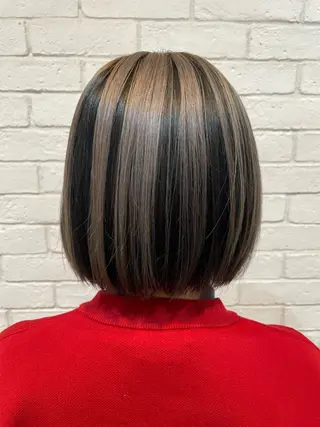 ショート 柏/春日竜次 /髪質改善縮毛矯正のヘアスタイル