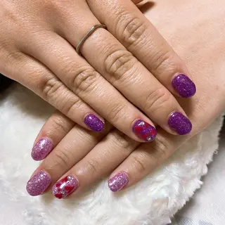 ネイル The Best Beauty受付担当のヘアスタイル