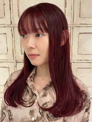 ミディアム カラー RorriM natsuのヘアスタイル