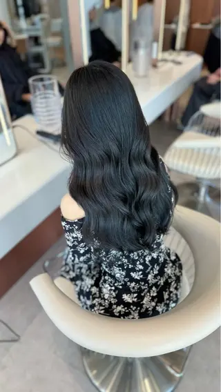 ロング カラー 渋谷/レイヤーボブ・ 韓国ボブ特化/楓のヘアスタイル