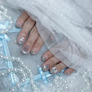 ネイル Yudia🩵 Yuiのネイルデザイン