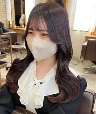 ロング 石原 悠貴のヘアスタイル