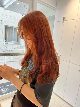 ロング カラー ヘアアレンジ stylist ◎RUKI.のヘアスタイル