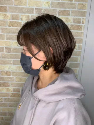 ショート 再現性ショートボブ 木又克美のヘアスタイル