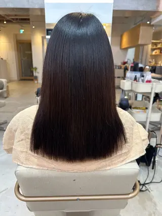 ロング 暖色/透明感カラー かずきのヘアスタイル