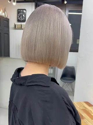 ミディアム カラー 🧸艶々韓国ヘア 🧁mizunaのヘアスタイル