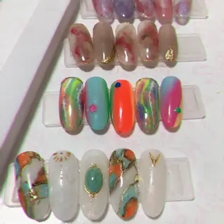 ネイル 奥園 良恵のネイルデザイン