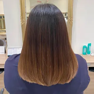 セミロング ✨美髪／縮毛矯正 講師 ／塚田健✨のヘアスタイル