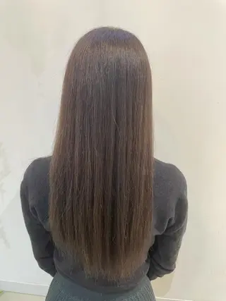 カラー 髪質改善カラー🤍 エクステ✨君島由実子のヘアスタイル