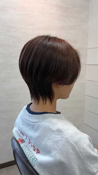 ショート カラー 似合わせ/前髪カット /店長   村上直也のヘアスタイル