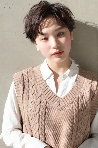 ショート 青代 勇気のヘアスタイル