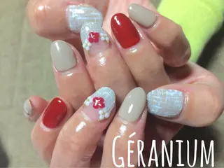 ネイル GéRanium Harukaのネイルデザイン