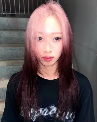 セミロング カラー cope’u ROWEN所属・🪽デザインカラー/ ブリーチ/陽向🪽のヘアスタイル