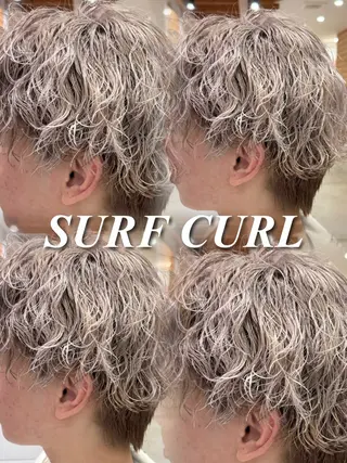 ミディアム パーマ メンズ カウンセリング重視 🥥國谷俊介🥥のヘアスタイル