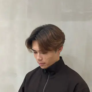 パーマ メンズ 片平 帆香のヘアスタイル