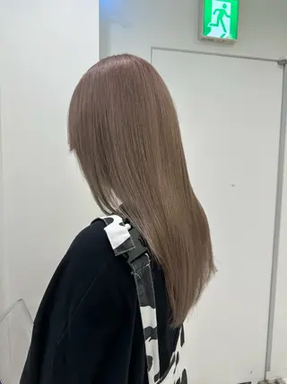 ロング カラー 渋谷/透明感カラー /半個室/こうめいのヘアスタイル