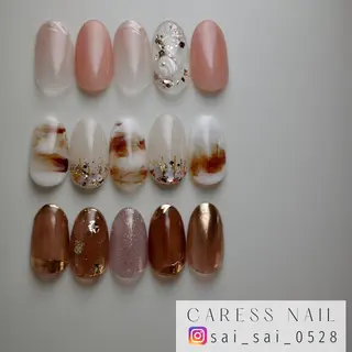 ネイル caress  nail カレスネイル　代々木上原所属・カレスネイル さいのネイルデザイン