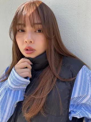 セミロング カラー アイブロウ 渋谷パーソナルカラー 診断🌈✨井上のその他イメージ