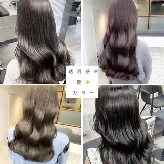 ロング カラー 髪質改善✴️艶ケア 透明感カラー🫧颯太のヘアスタイル