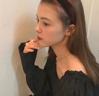 ロング カラー パーマ mizu kiのヘアスタイル