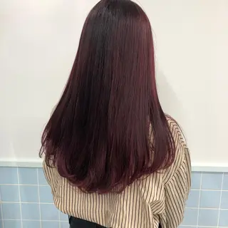 ロング カラー entality所属・mizuki  韓国 ヘア/髪質改善のヘアスタイル