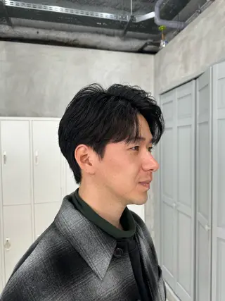 メンズ 艶髪/縮毛矯正 特化　ヒトシのヘアスタイル