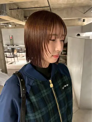 ショート 加古 遥のヘアスタイル