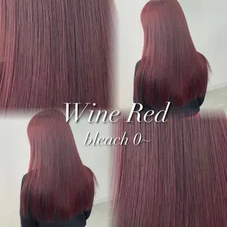 ロング カラー ヘアアレンジ 韓国レイヤーカット /韓国トレンドカラーのヘアスタイル