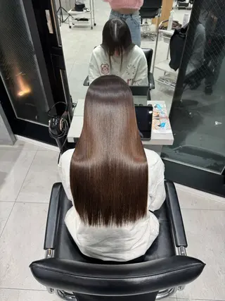 ロング RAF TOKYO 薬院店所属・福岡／艶髪カラー/ 髪質改善/SAEのヘアスタイル