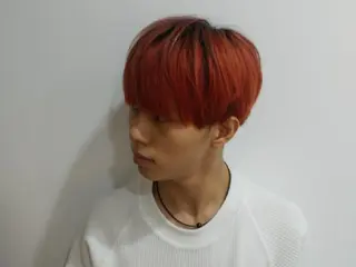 ショート メンズ カラー カット&セット専門店　Latte(ラテ)所属・HORI 　tのヘアスタイル