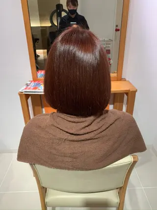 ミディアム プルースラウンジ所属・プルースラウンジ 千葉のヘアスタイル