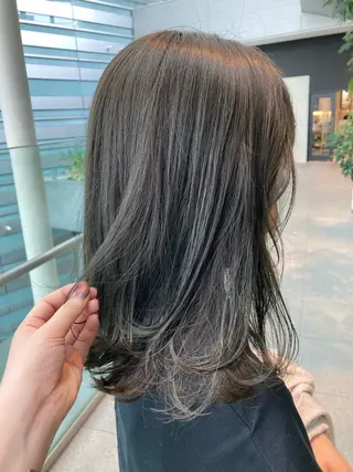 ミディアム カラー Utata  literie所属・🌷小野田 睦🌷のヘアスタイル