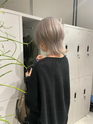 ミディアム カラー SALOWIN原宿iori B１階所属・🫧美髪育成美容師 WASHIZU🫧のヘアスタイル