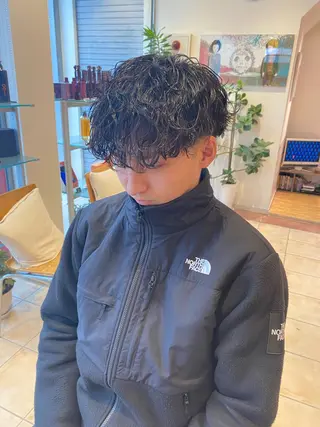 パーマ メンズ さこだ　しょうた 【副店長】のヘアスタイル